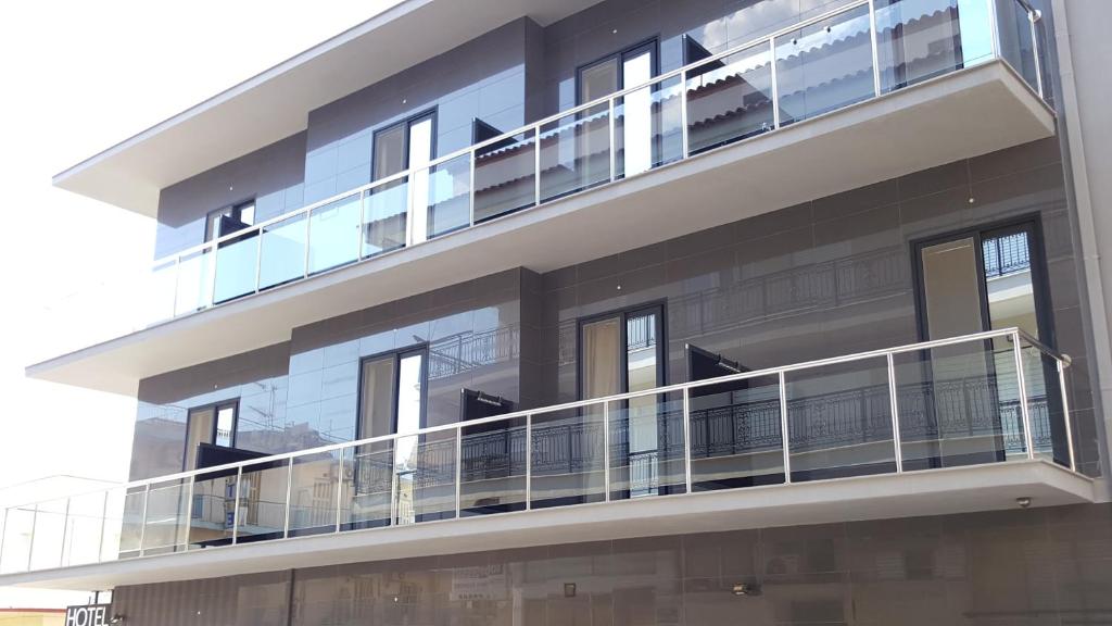 Balkón nebo terasa v ubytování Argolis Hotel