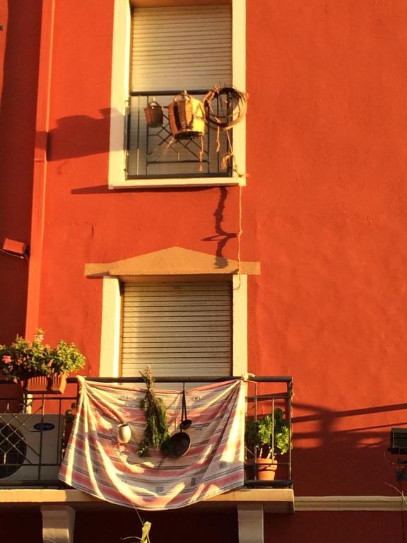 Balkón nebo terasa v ubytování Hostal Delgado