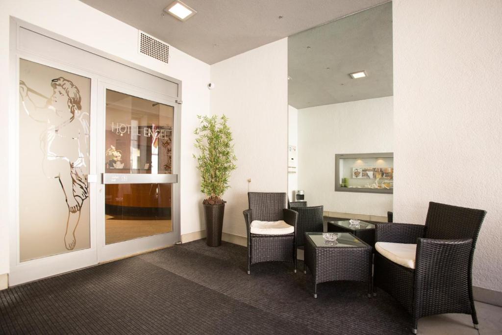 Posezení v ubytování Hotel Engel