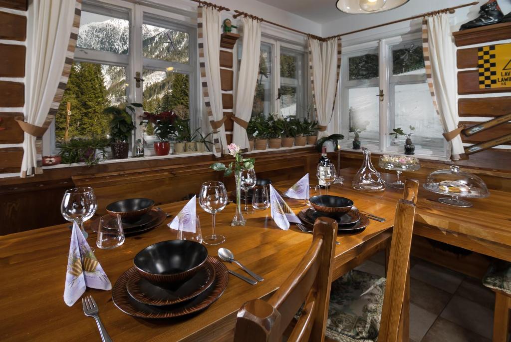 Restaurace v ubytování bouda Pod Sněžkou