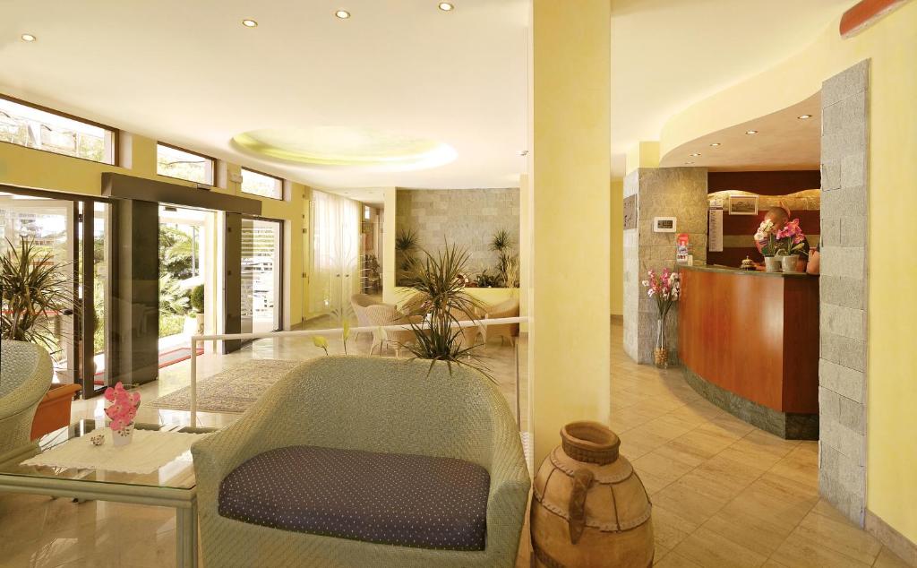 Posezení v ubytování Hotel Bertha Fronte Mare