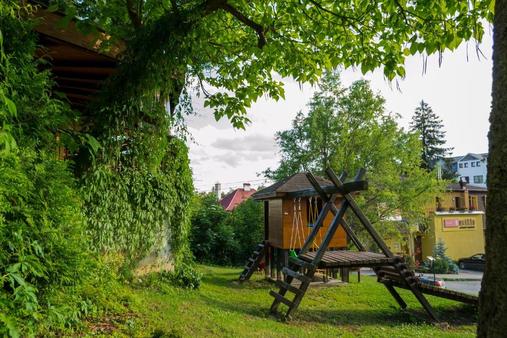 Zahrada ubytování Penzión Talisman