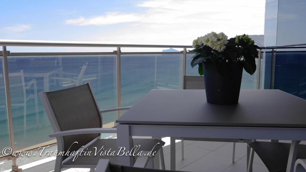 Balkón nebo terasa v ubytování Apartment Vista Bella