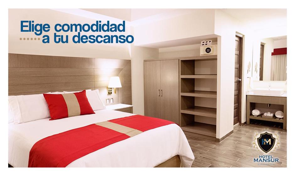Postel nebo postele na pokoji v ubytování Hotel Mansur Business & Leisure