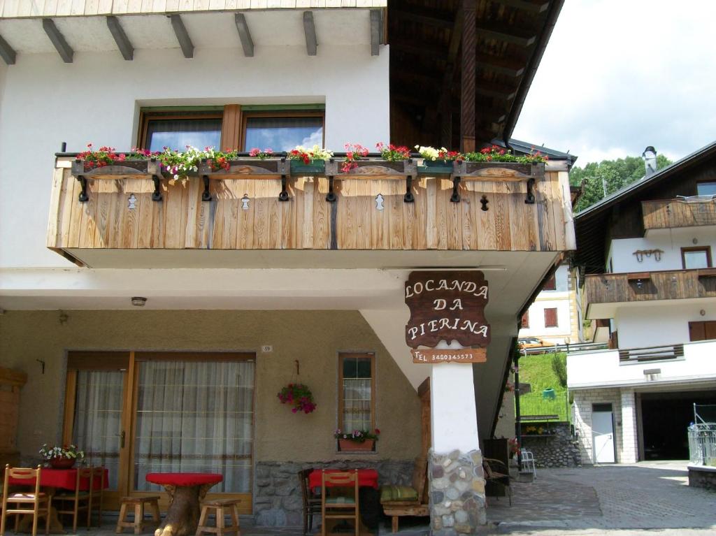 Balkón nebo terasa v ubytování Locanda Da Pierina