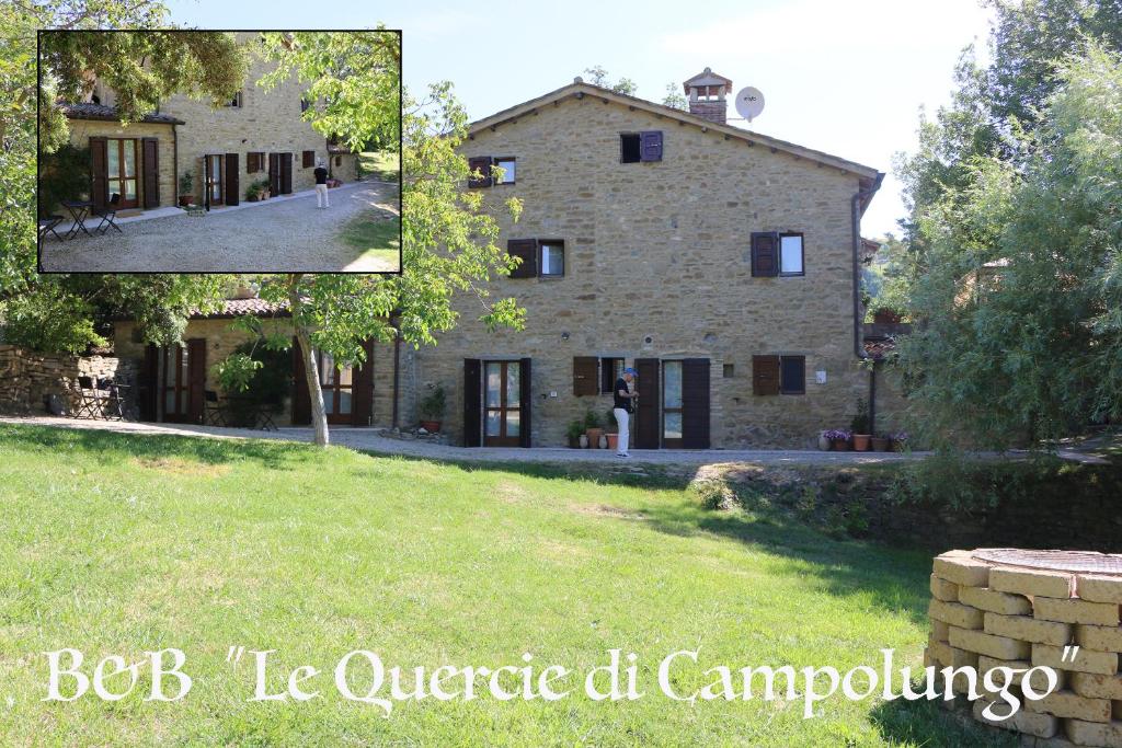San GiustinoにあるLe Querce di Campolungoの大石造りの家二景