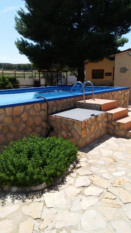 The swimming pool at or close to Casa Rural Prado Alto,Foz Calanda
