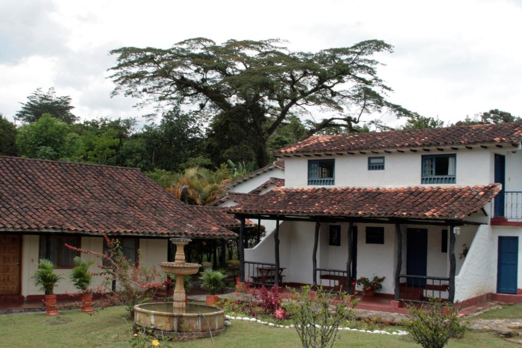 Zahrada ubytování Hotel Campestre Los Arrayanes