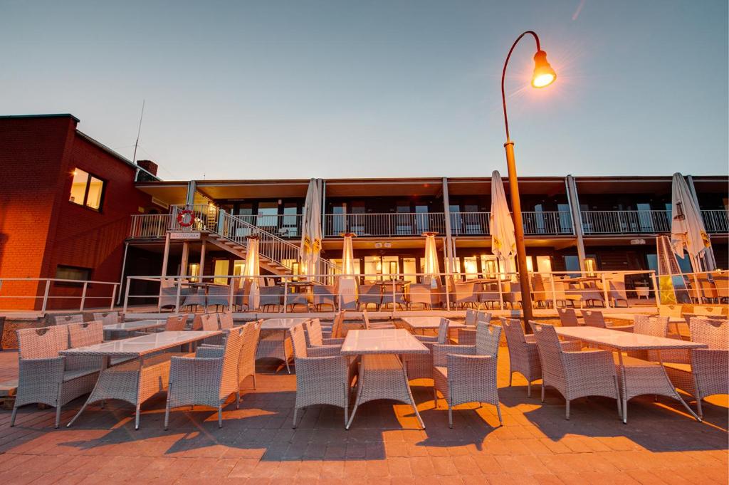 Restaurace v ubytování Smiltynės Jachtklubas