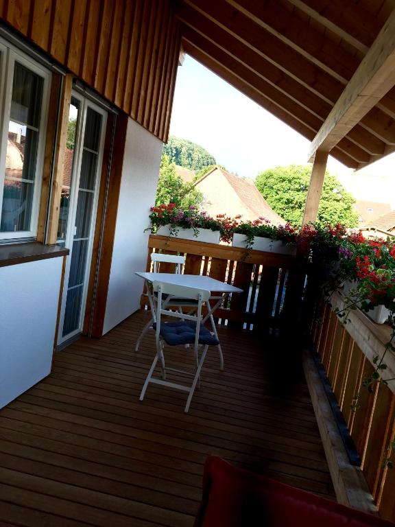 Balkón nebo terasa v ubytování Conny's B&B