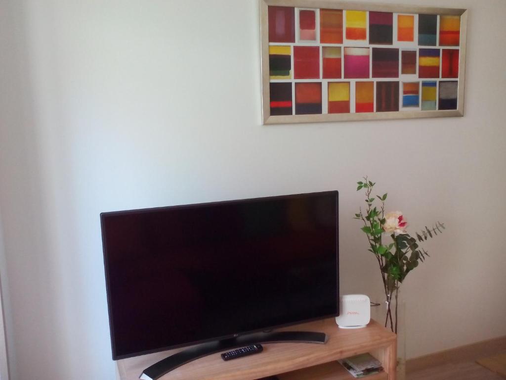 TV a/nebo společenská místnost v ubytování New La Granada