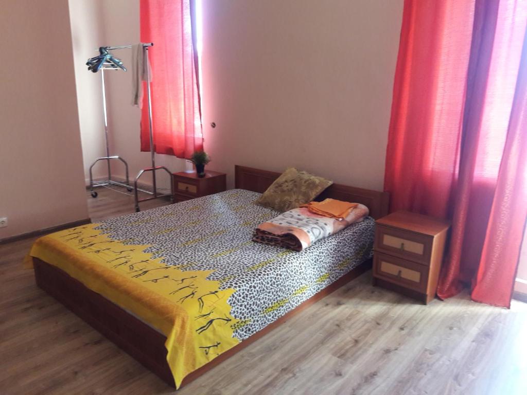 Postel nebo postele na pokoji v ubytování Hostel Teremok