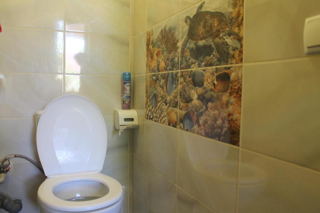 Koupelna v ubytování Hostel Teremok