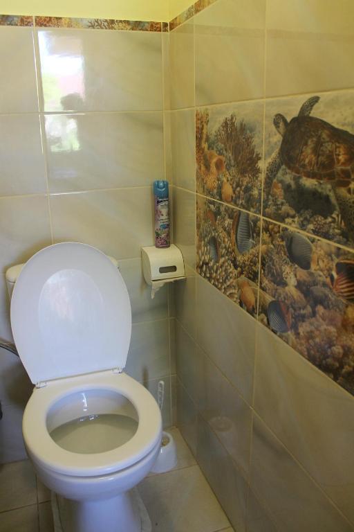 Koupelna v ubytování Hostel Teremok