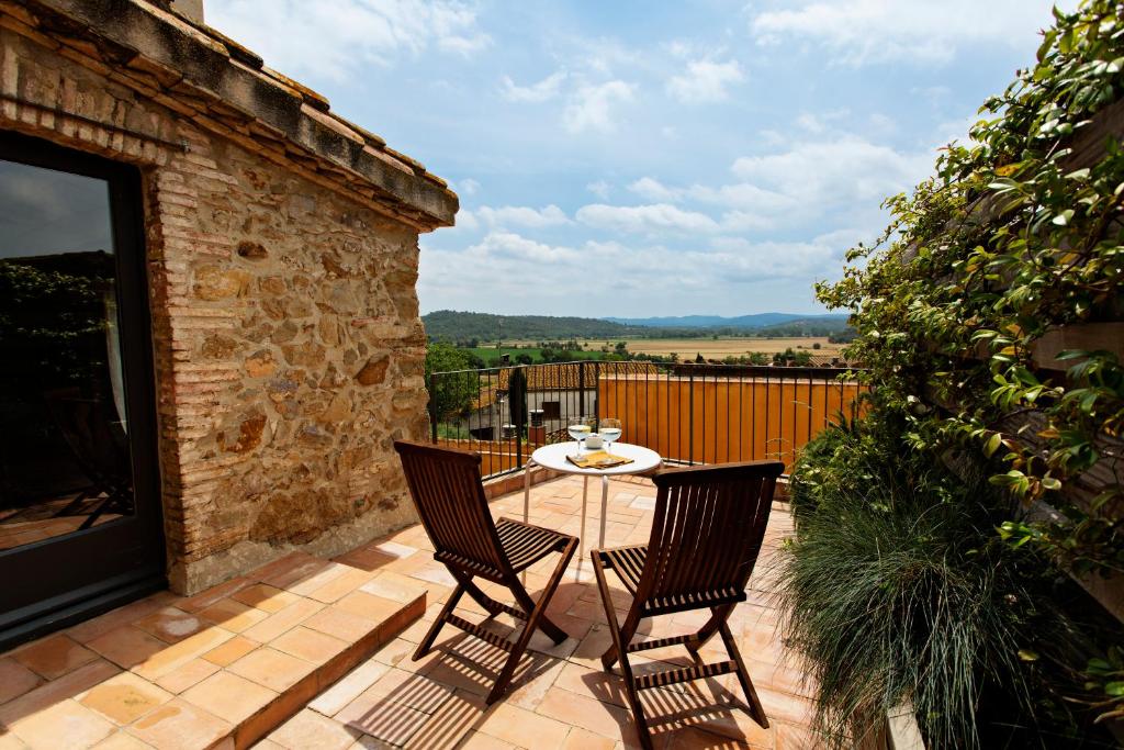 Balcon ou terrasse dans l'établissement Encís d'Empordà -Adults Only-