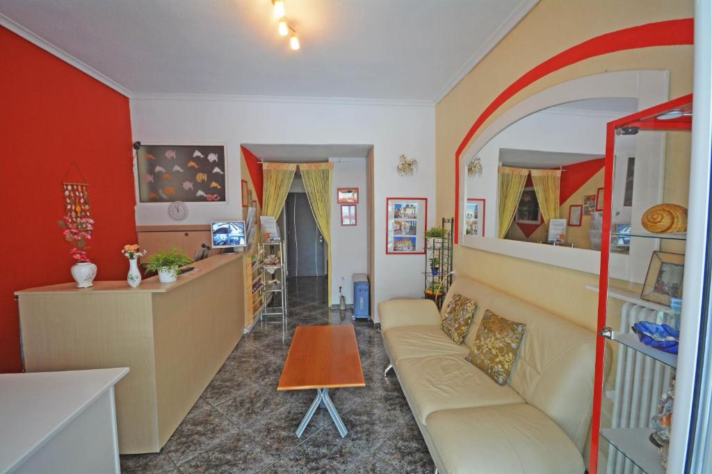 Posezení v ubytování Hotel Dias Apartment