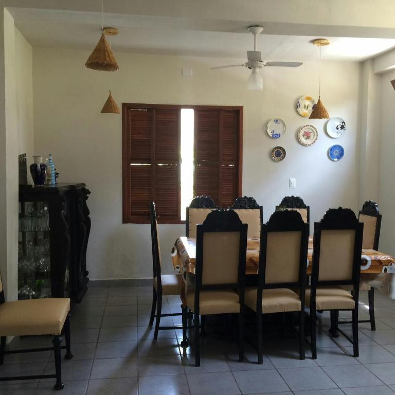 Istumisnurk majutusasutuses Hostel Luz