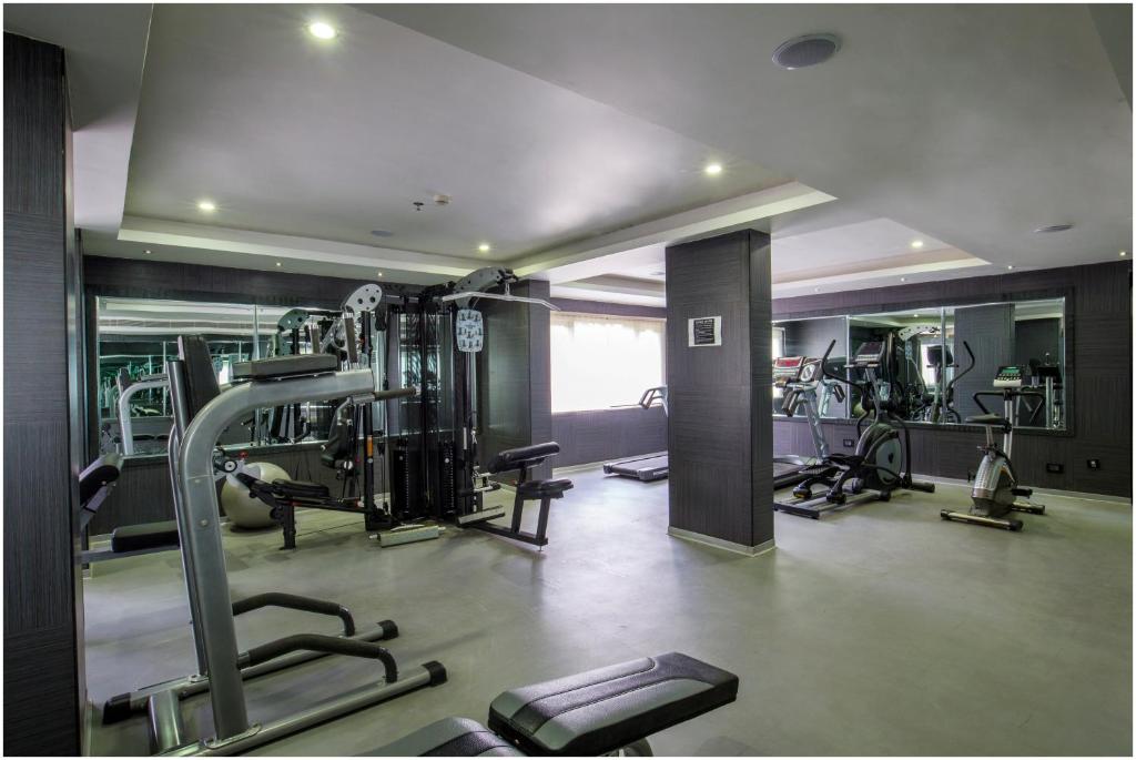 Fitness centrum a/nebo fitness zařízení v ubytování The Pgs Vedanta