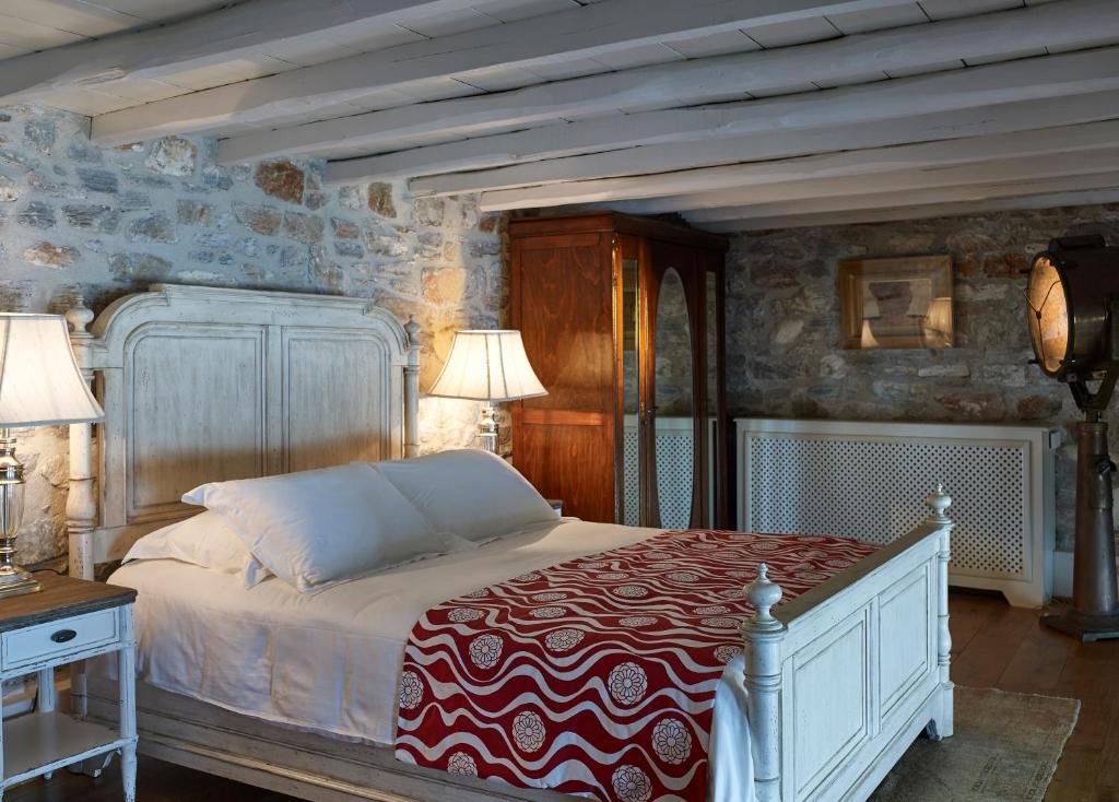 Postel nebo postele na pokoji v ubytování Hotel Ploes