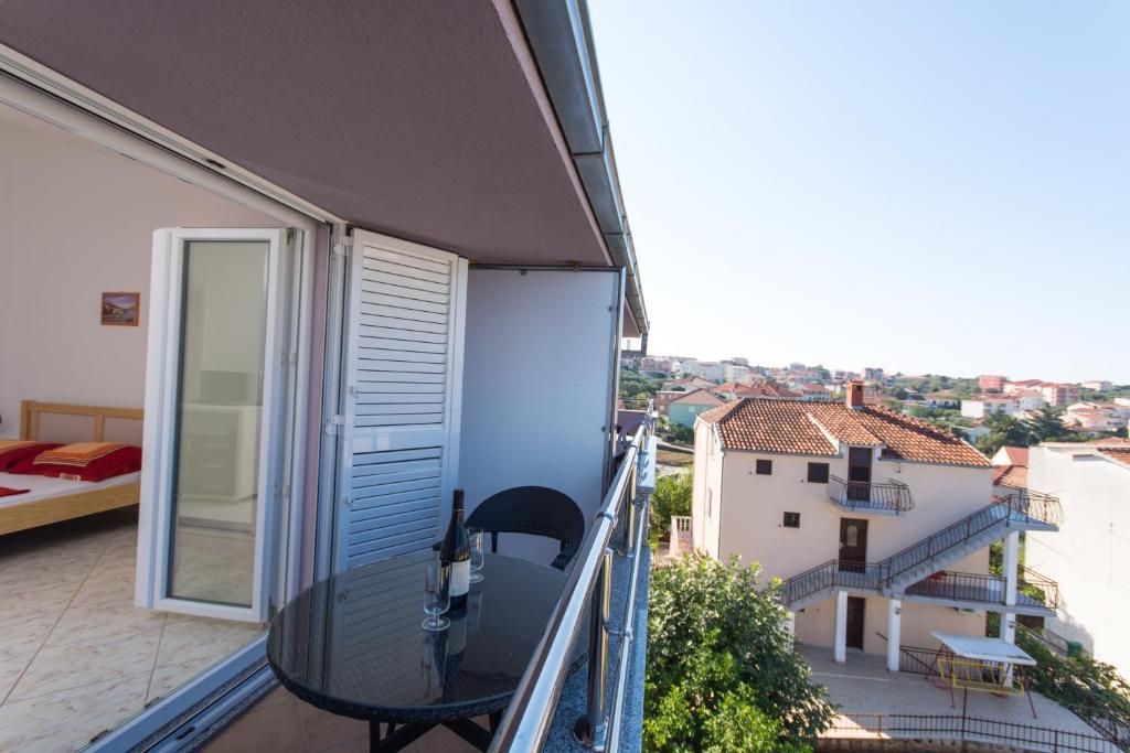 Balkón alebo terasa v ubytovaní Apartments Jaman Ivan