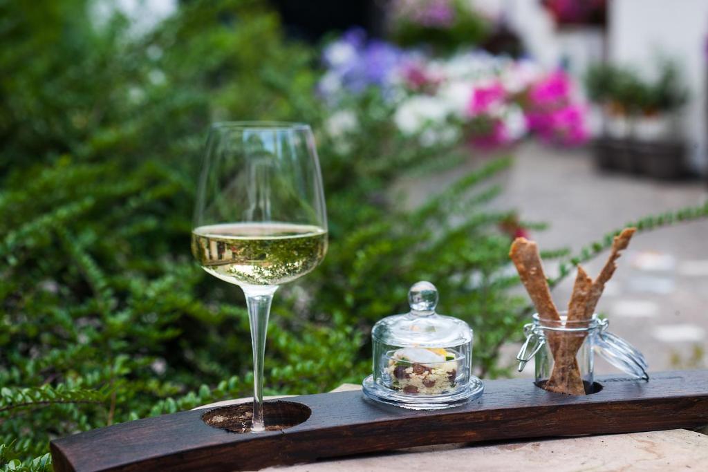Nápoje v ubytování Relais Alberti