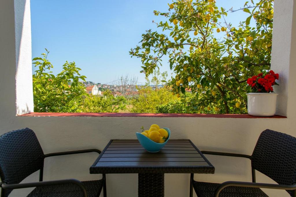 Balkón nebo terasa v ubytování Apartment Milat