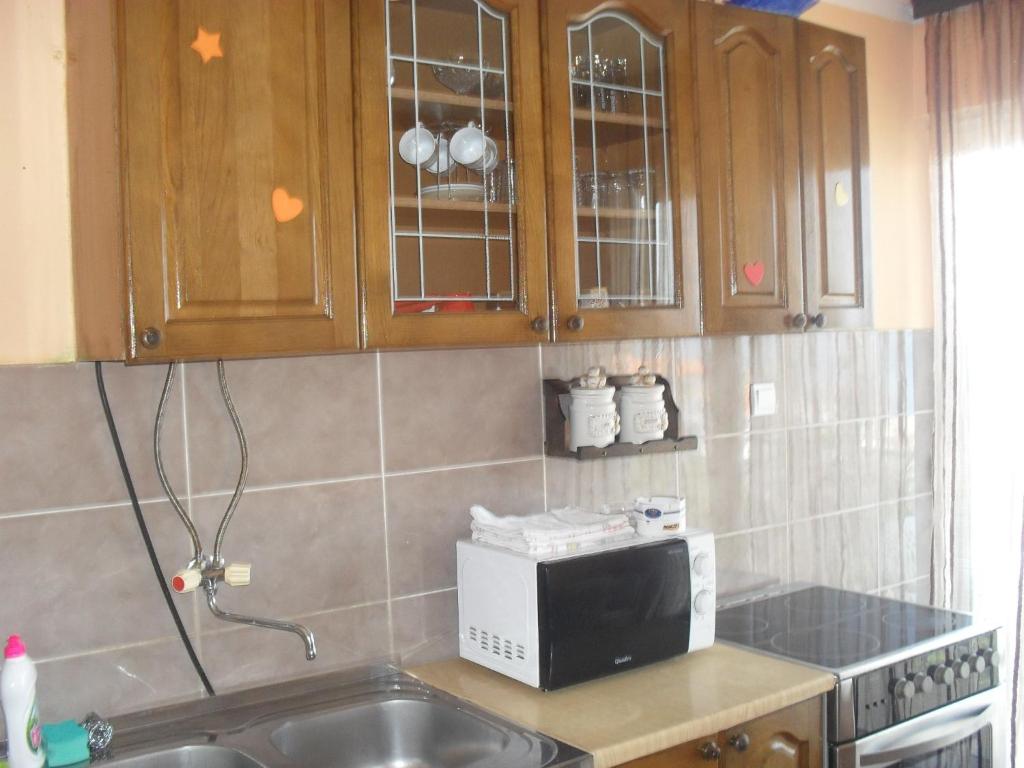 Kuchyňa alebo kuchynka v ubytovaní Apartment Batricevic