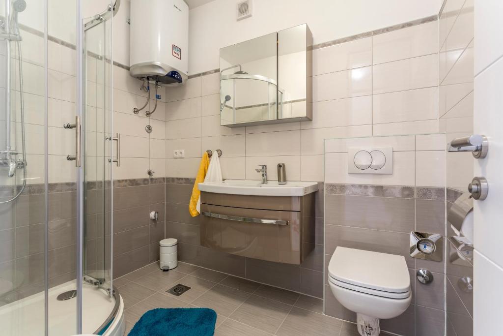 Kúpeľňa v ubytovaní Apartment Lukic