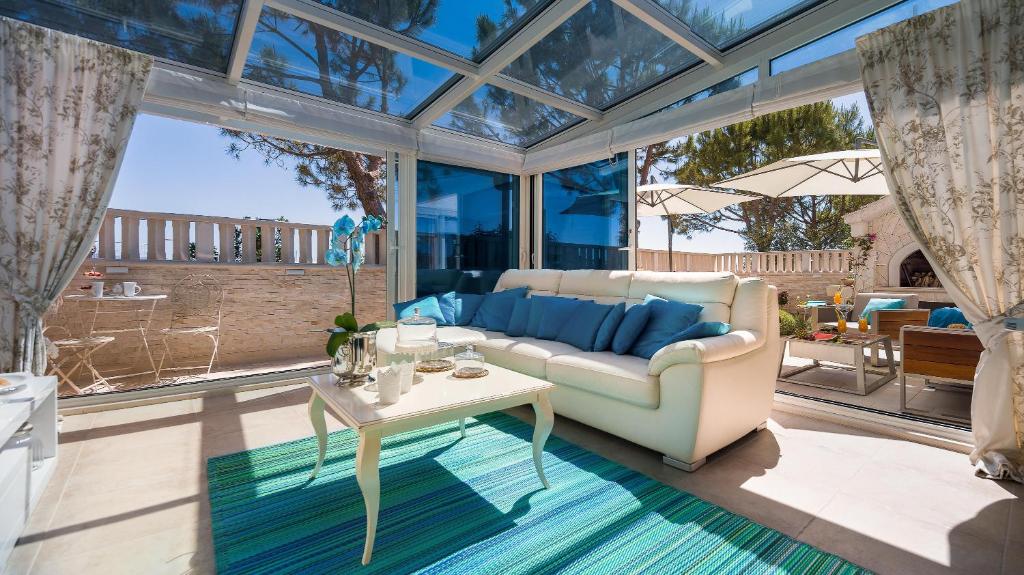 Posedenie v ubytovaní Luxury apartment Loreta