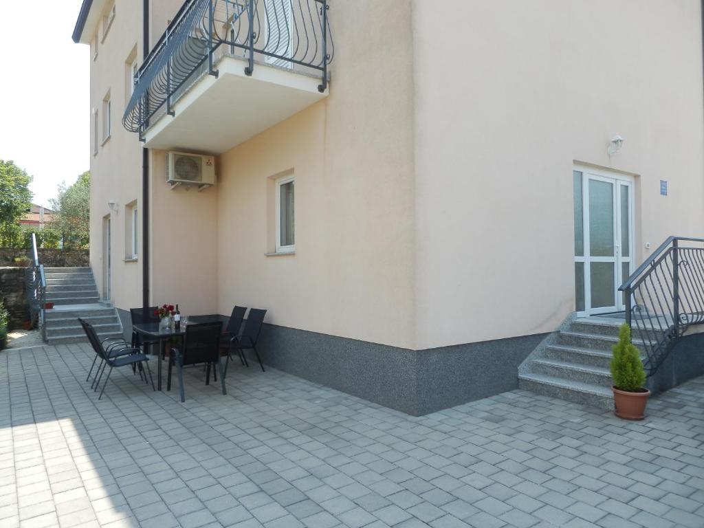 Balkon lub taras w obiekcie Apartment Greta