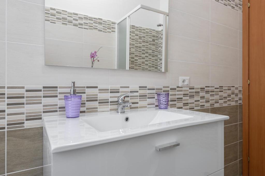 A bathroom at La casa di Giulia