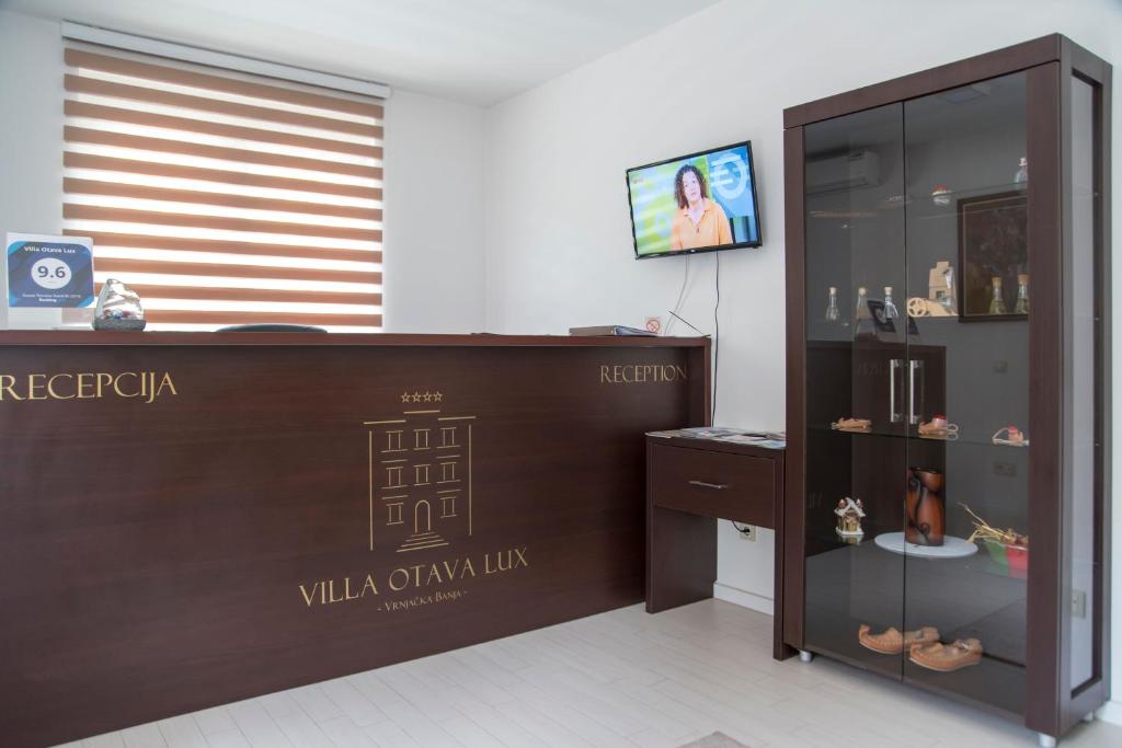 Majutusasutuses Villa Otava Lux SPA olev sertifikaat, autasu, silt või muu dokument