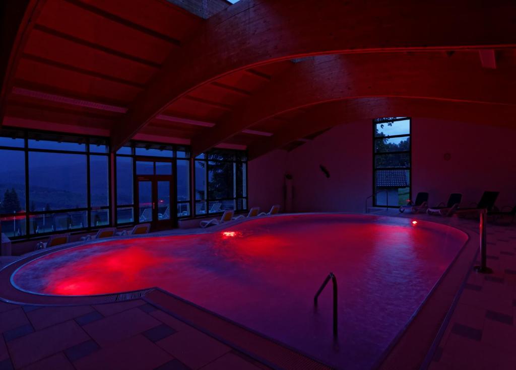 Bazén v ubytování Osserhotel - B&B am Osser nebo v jeho okolí
