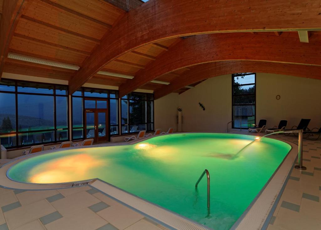 Bazén v ubytování Osserhotel - B&B am Osser nebo v jeho okolí