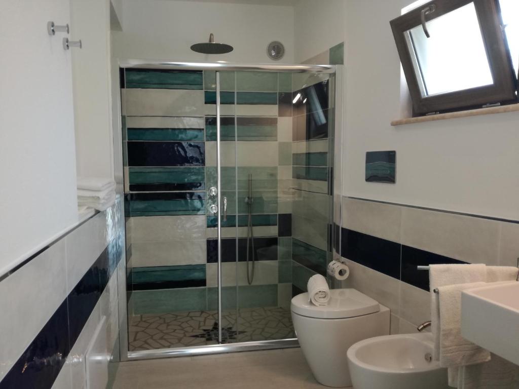 Koupelna v ubytování Hotel Orsa Maggiore