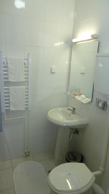 Koupelna v ubytování Guesthouse Villa Inn