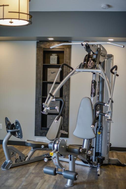 Fitness centrum a/nebo fitness zařízení v ubytování Bighorn Meadows Resort
