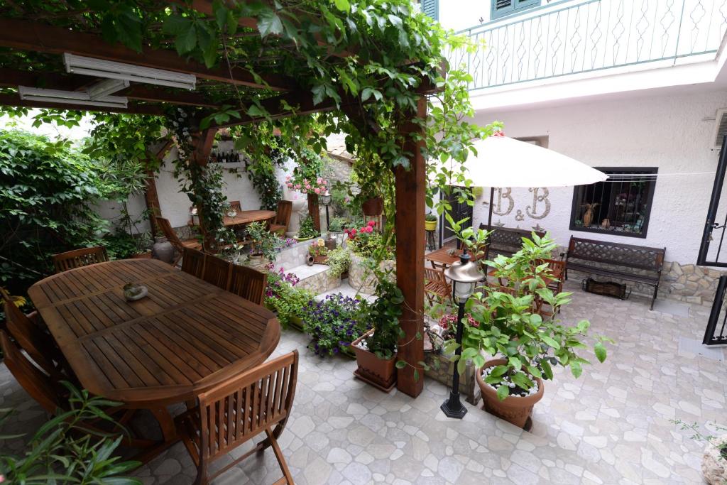 Zahrada ubytování Bed and Breakfast Alberini