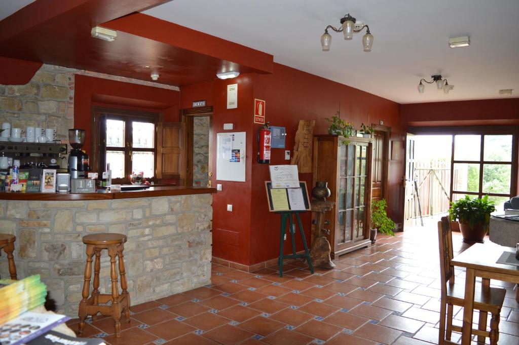Nápoje v ubytování La Casona de Quintes