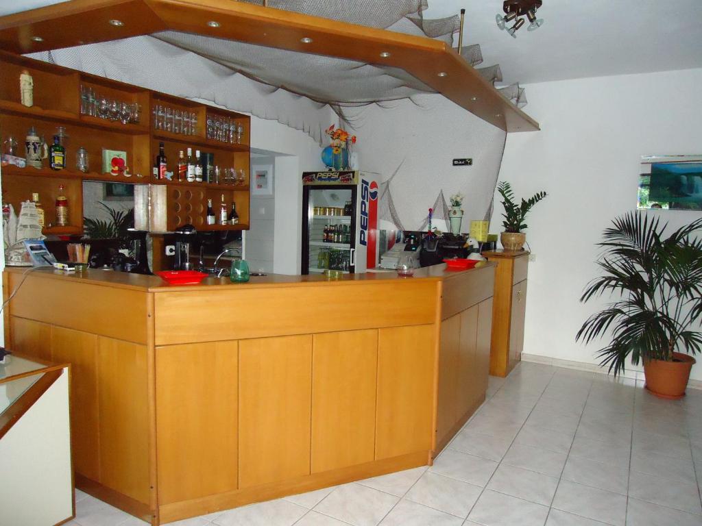 Lounge nebo bar v ubytování Panorama Hotel