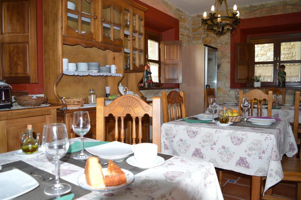 Nápoje v ubytování La Casona de Quintes