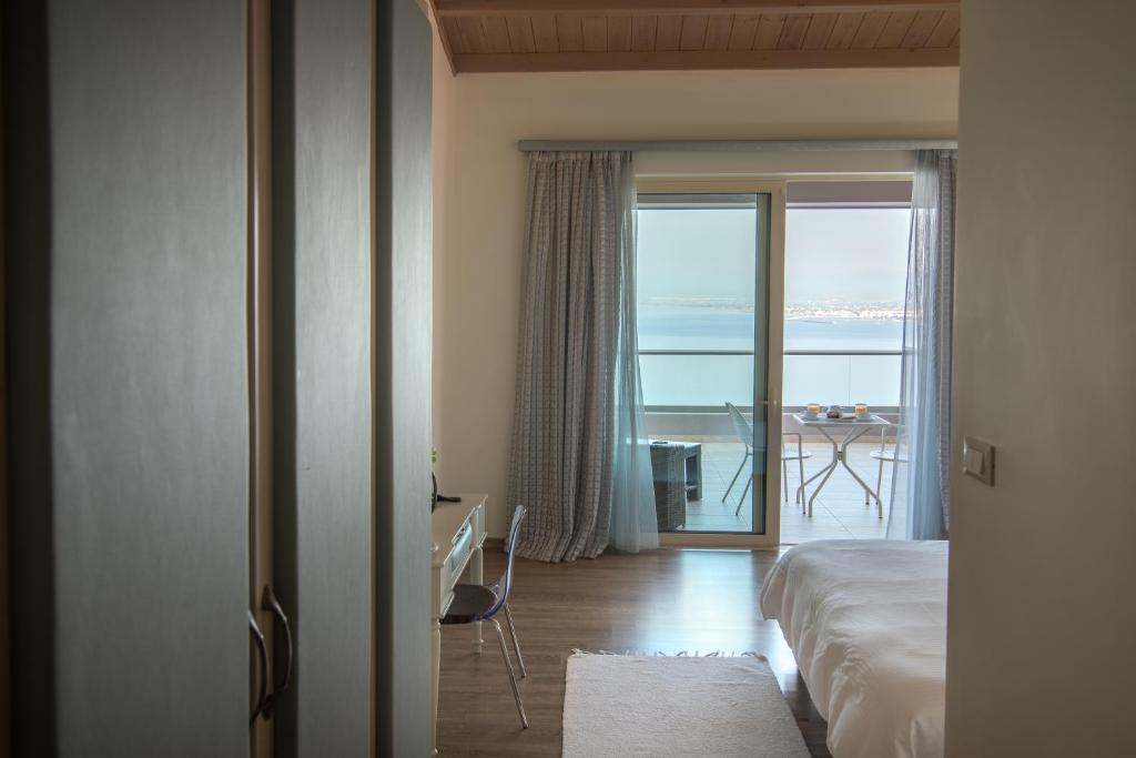 Postel nebo postele na pokoji v ubytování Belvedere Hotel