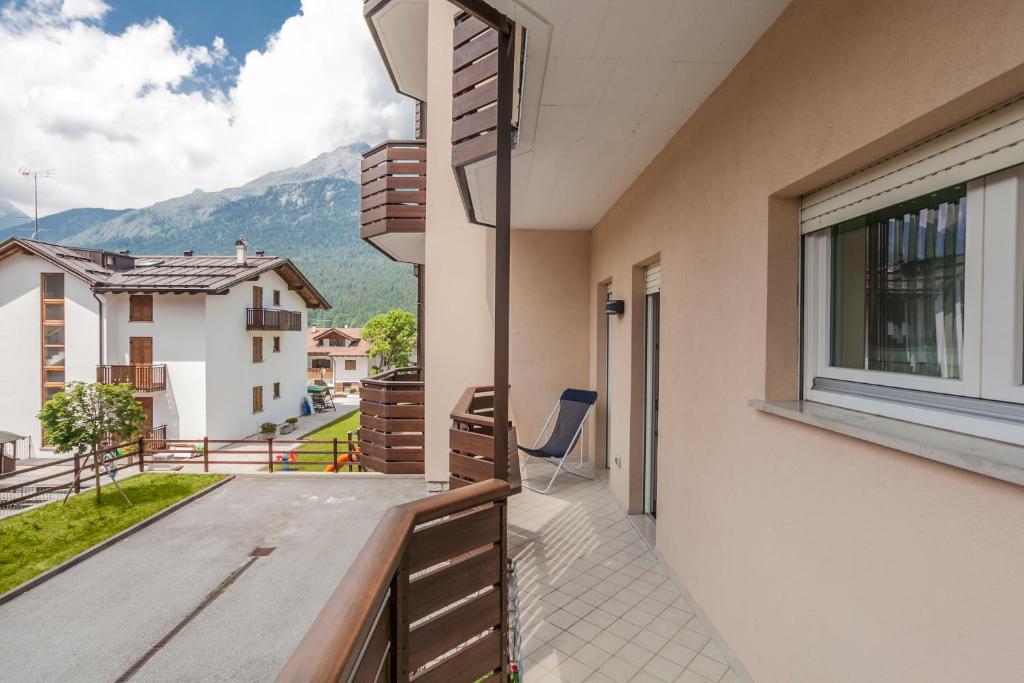 Nespecifikovaný výhled na hory nebo výhled na hory při pohledu z apartmánu