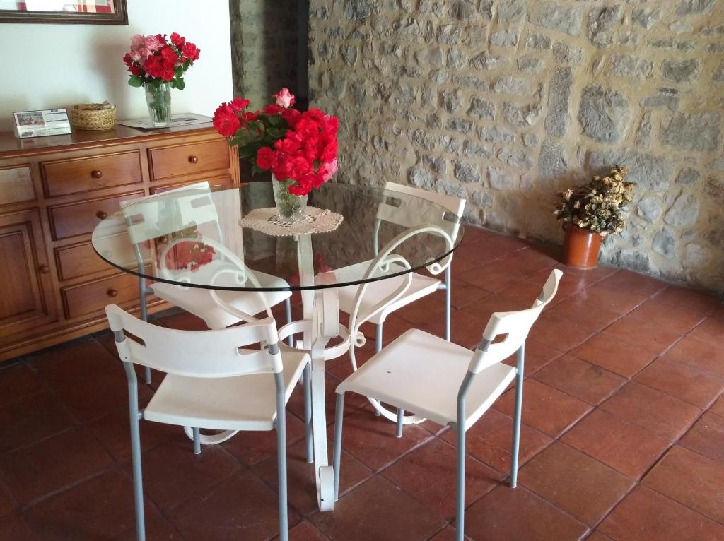Posezení v ubytování Casa Torre Cantoblanco