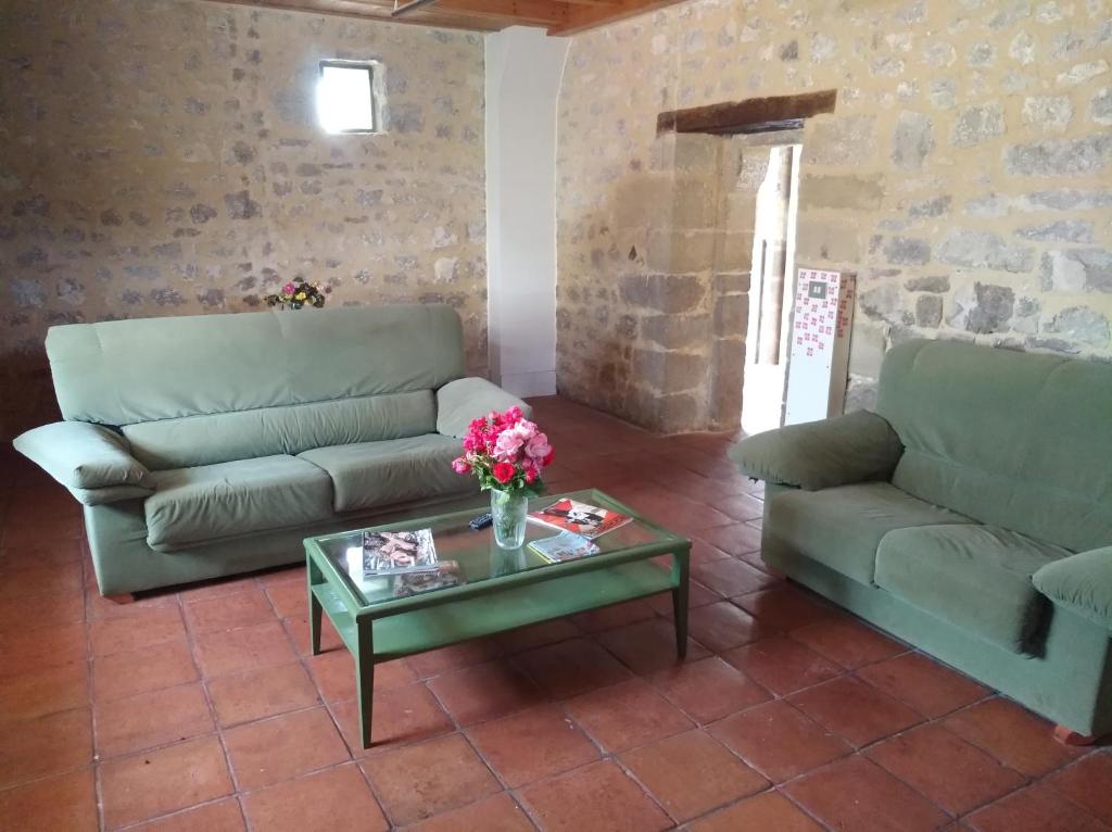 Posezení v ubytování Casa Torre Cantoblanco