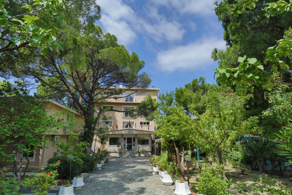 Zahrada ubytování Melis Hotel Kusadasi