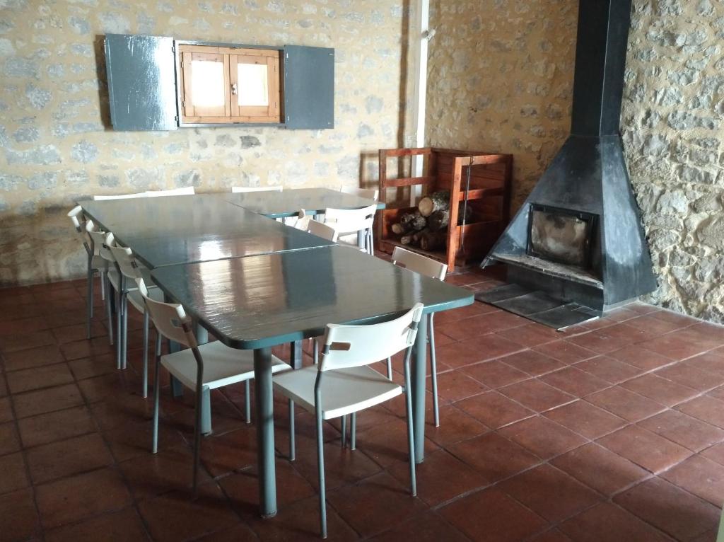 Posezení v ubytování Casa Torre Cantoblanco
