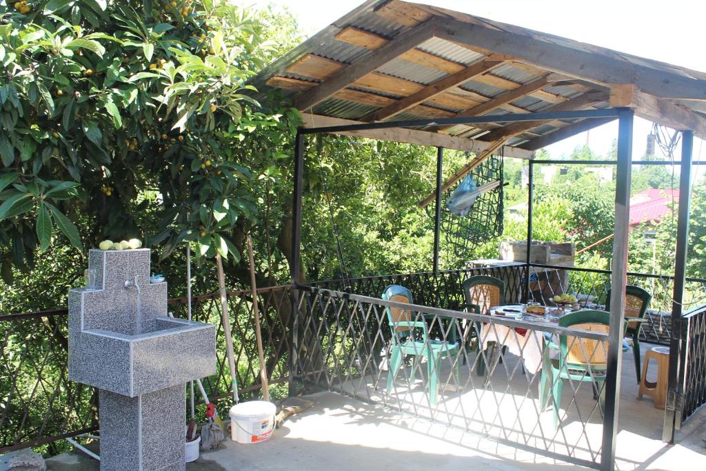 Zahrada ubytování Apartment Murad