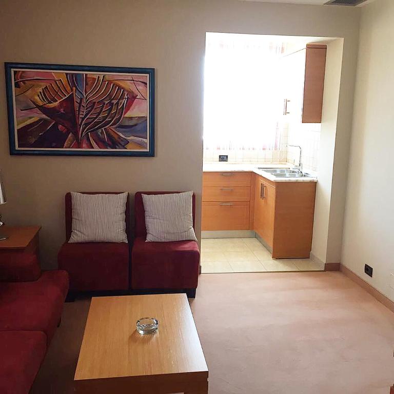 Posezení v ubytování Icon Hotel