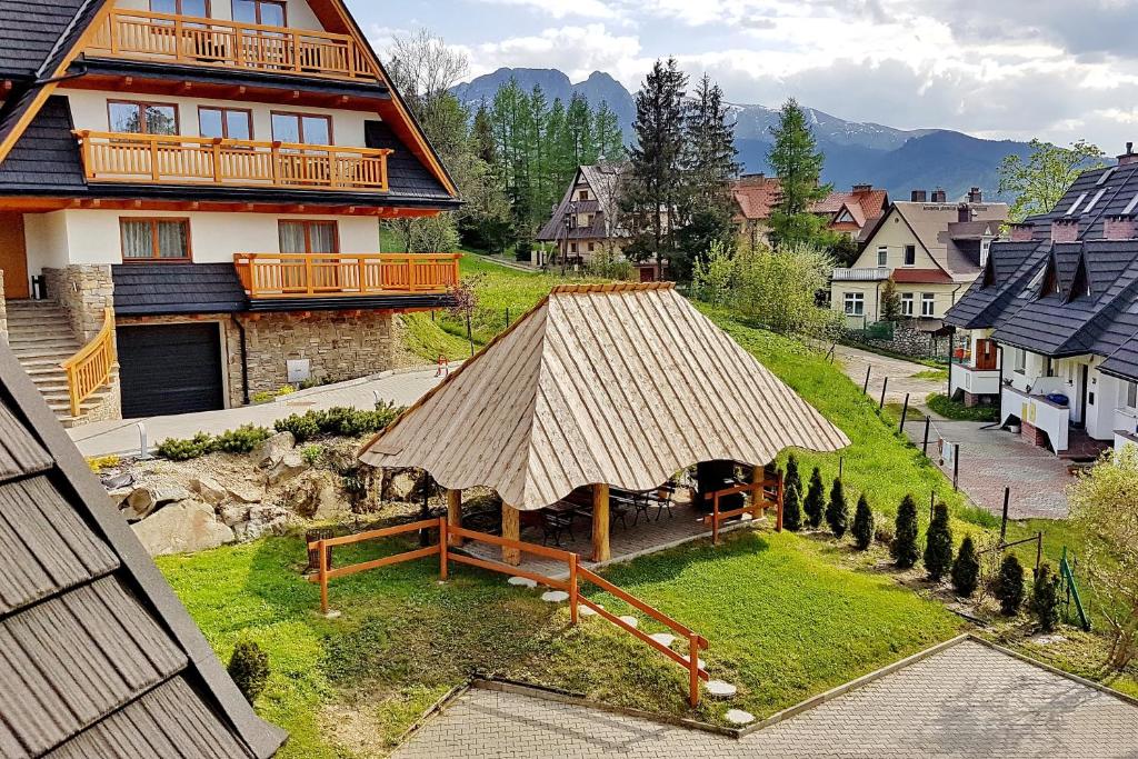 Widok na góry z tego apartamentu